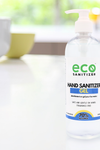 Canada wholesale bulk portable sanitizer gel in a 500mL bottle suitable to disinfect the hands.