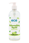 Eco dish soap bergamot lime in a 500ml ready-to-use bottle for wholesale, ideal for eco-friendly retailers.