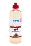 Eco dishwasher gel in a 500ml ready-to-use bottle for wholesale, ideal for eco-friendly retailers.