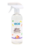 Eco glass cleaner in a 500ml ready-to-use bottle for wholesale, ideal for eco-friendly retailers.