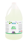 Eco-friendly glass cleaner in a 4 liter jug for wholesale, perfect for customers to bulk up on glass cleaner and refill their own bottles. 