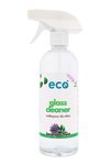 Eco glass cleaner in a 500ml ready-to-use bottle for wholesale, ideal for eco-friendly retailers.