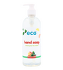 Eco hand soap citrus mint in a 500ml ready-to-use bottle for wholesale, ideal for eco-friendly retailers.